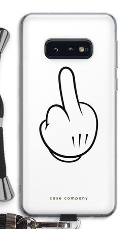 Middle finger white