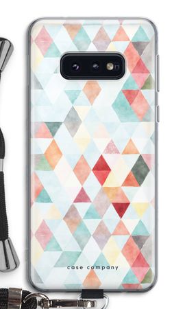 Coloured triangles pastel