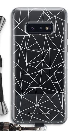 Geometric lines white