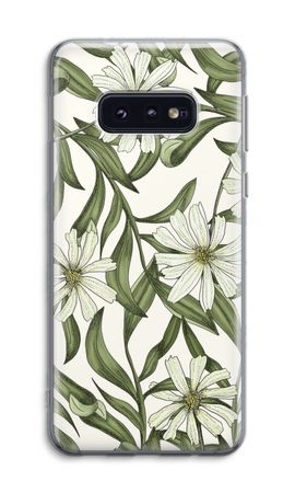 White flower pattern