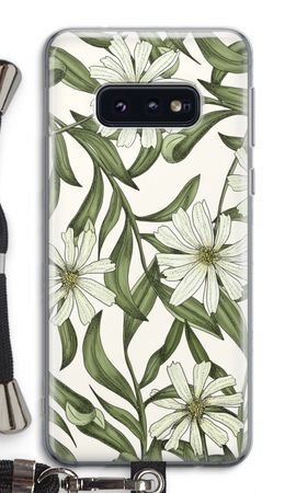 White flower pattern