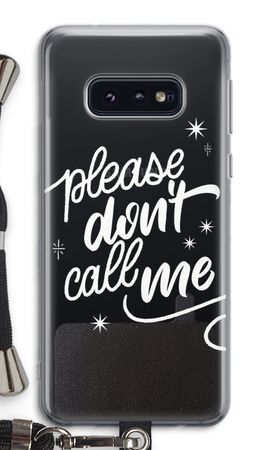 Don't call
