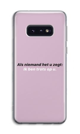 Ik ben trots op u