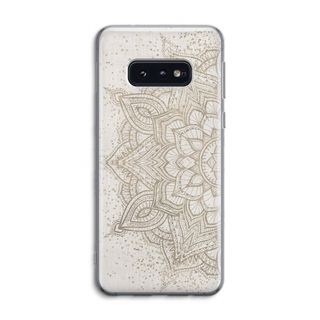 Goldenes Boho-Mandala