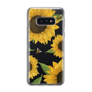 Sunflower and bees