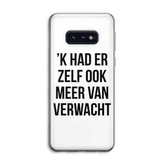 Meer verwacht