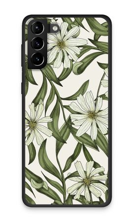 White flower pattern