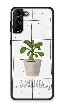 Houseplant on windowpane