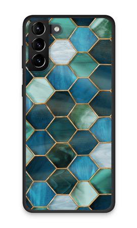 Hexagons in stained glass