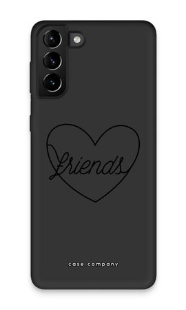 Friends heart black