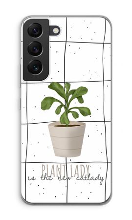 Houseplant on windowpane