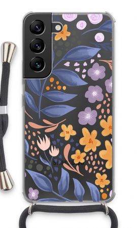 Flowers with blue leaves