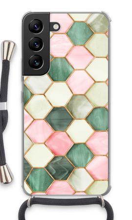 Hexagons in stained glass