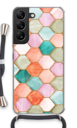 Hexagons in stained glass