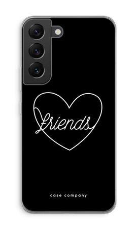 Friends heart black