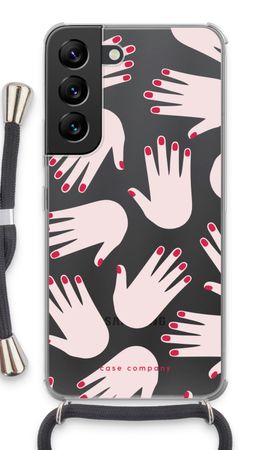 Hands pink