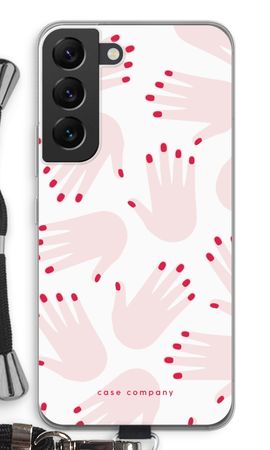 Hands pink