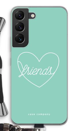 Friends heart pastel