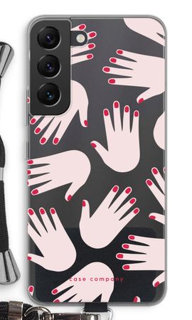Hands pink