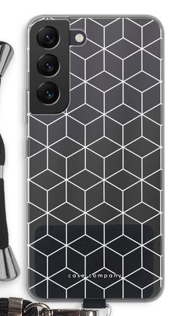 Cubes black and white