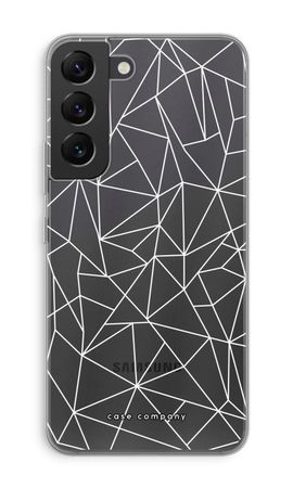 Geometric lines white