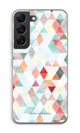 Coloured triangles pastel