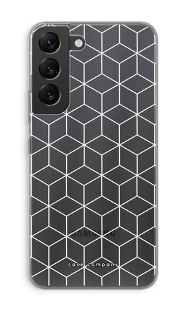 Cubes black and white