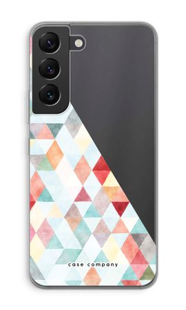 Coloured triangles pastel