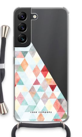 Coloured triangles pastel