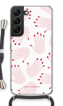 Hands pink