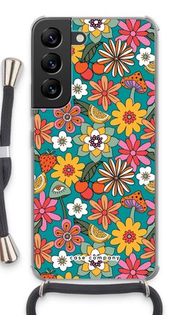 Retro Flowers N°2 - Blue