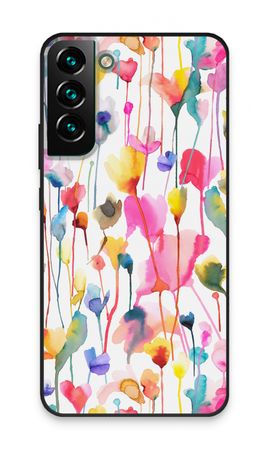 Fleurs sauvages colorées