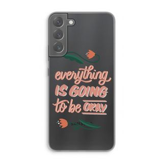 Optimistic flower girl