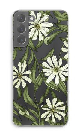 White flower pattern