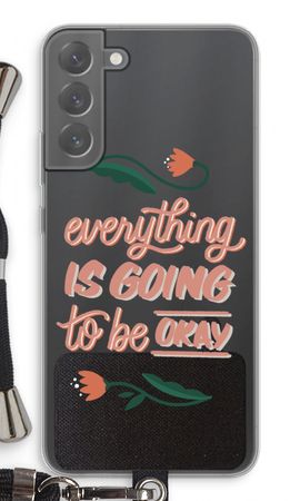 Optimistic flower girl