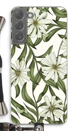 White flower pattern