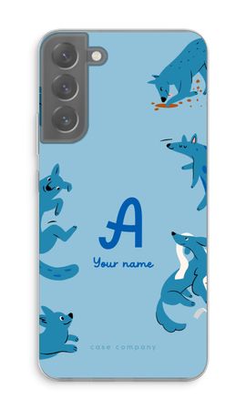 Playful Dogs Monogram