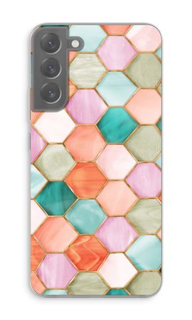 Hexagons in stained glass