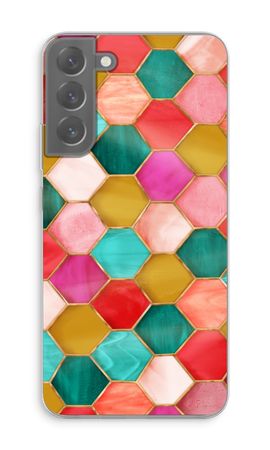 Hexagons in stained glass