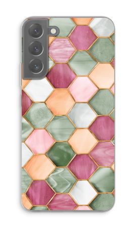 Hexagons in stained glass