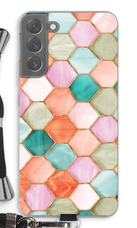 Hexagons in stained glass