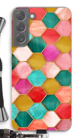 Hexagons in stained glass