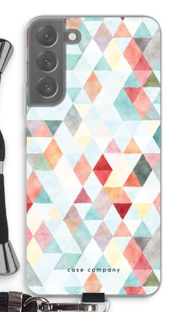 Coloured triangles pastel