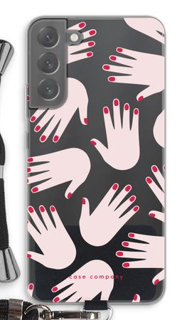 Hands pink