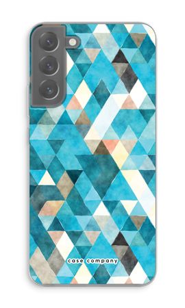 Coloured triangles blue