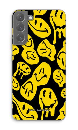 Melting smiley - Yellow