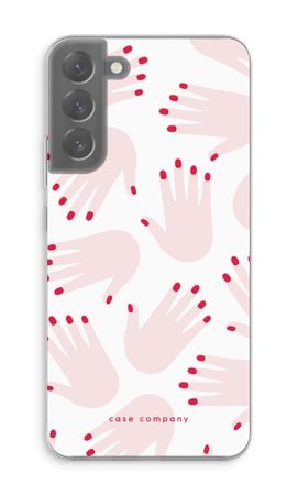 Hands pink