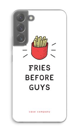 Fries before guys