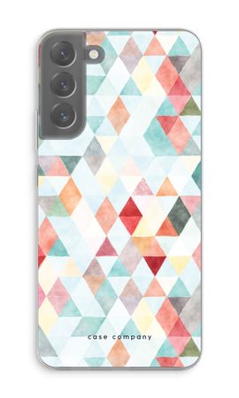 Coloured triangles pastel