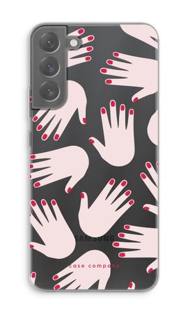Hands pink